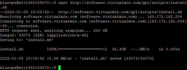 cómo instalar virtualmin en ubuntu