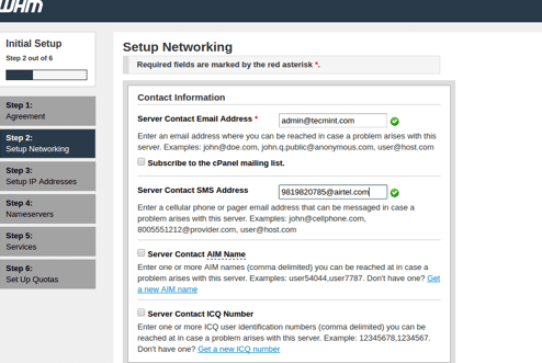 cómo instalar cpanel-whm en centos 8