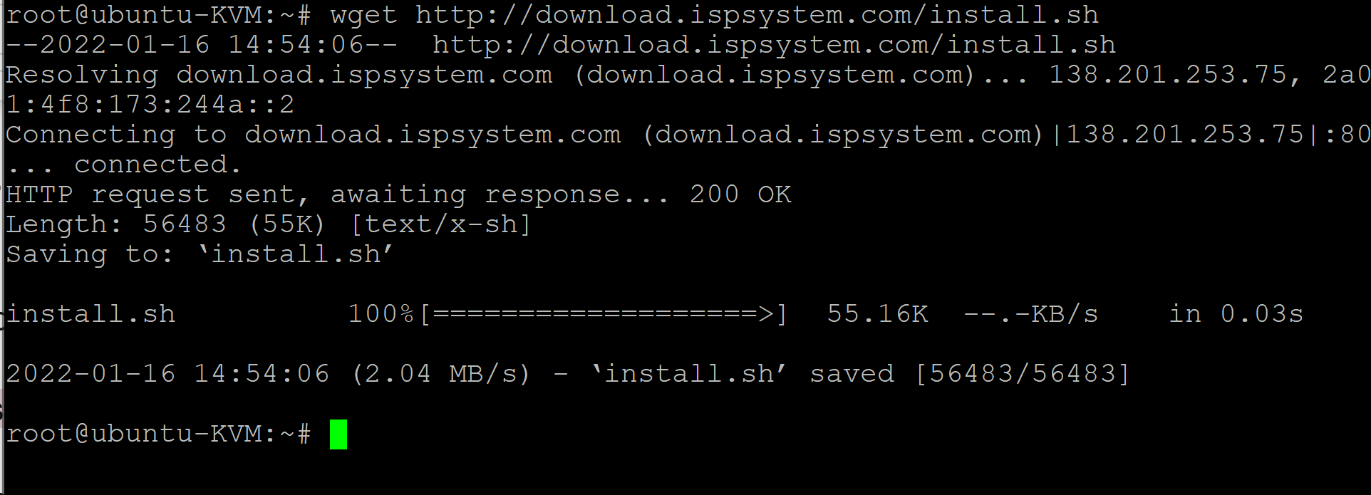 cómo instalar ispmanager en ubuntu