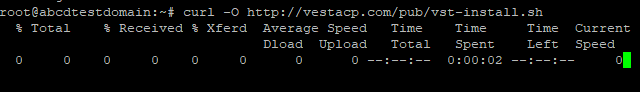 cómo instalar vestacp en ubuntu 20.04